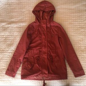Burnt red jacket // NWOT
